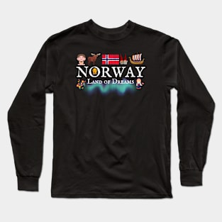 Norway Land of Dreams Long Sleeve T-Shirt